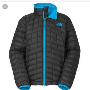 Big boys North Face Thermoball jacket sz L 14-16
